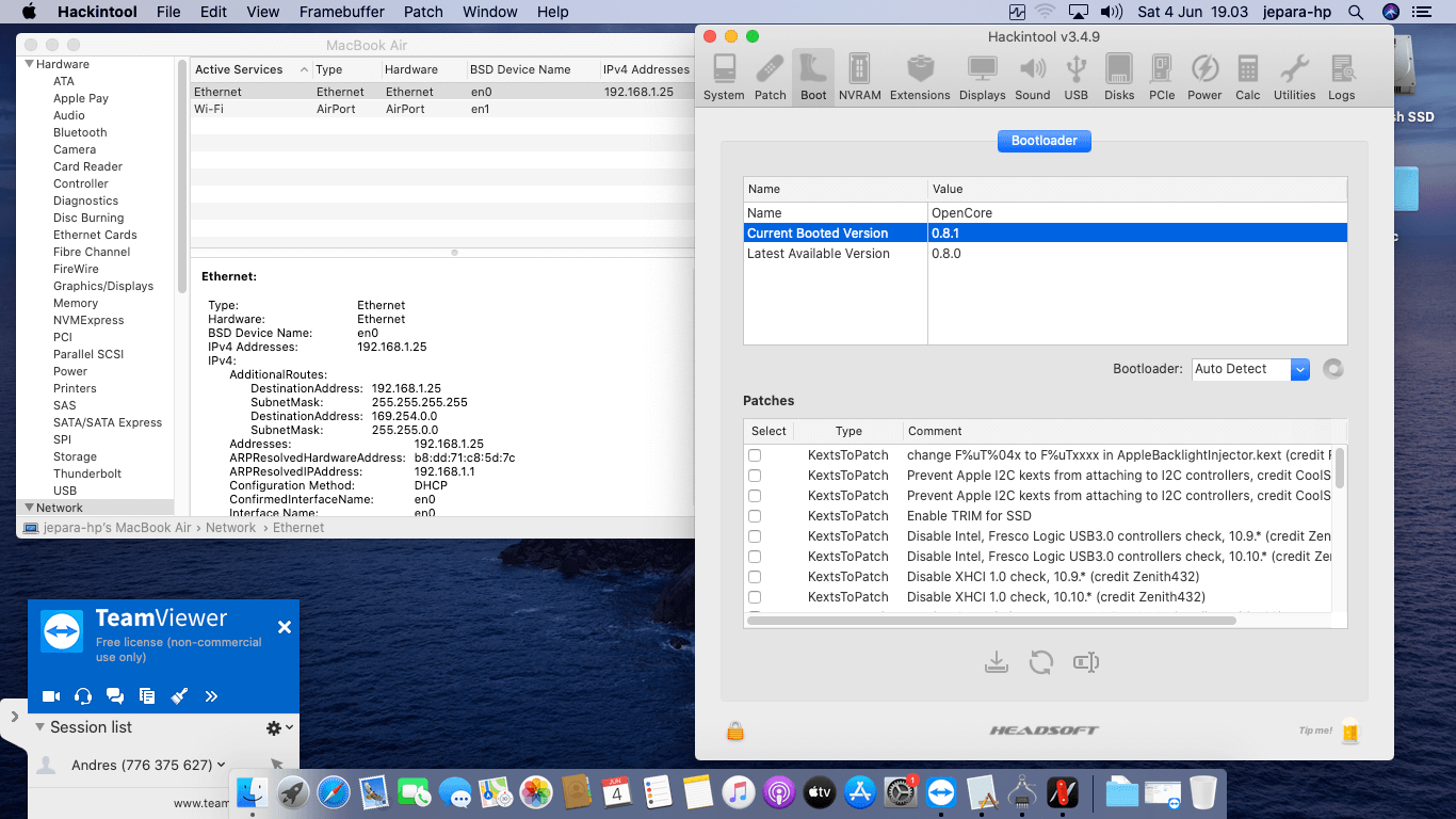 Toshiba Satellite L40 A [IvyBridge   Intel HD 4000 + PS2]   OpenCore 9